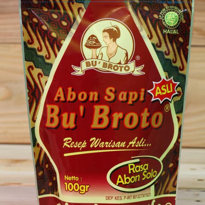 Gambar Abon Sapi Bu Broto rasa solo 100 gr dari Gepuk Ny.Ong Kota Bandung Tokopedia
