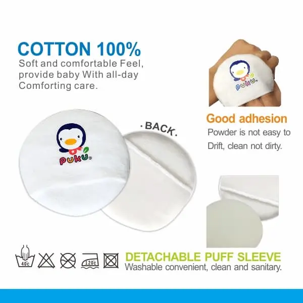Puku Powder Puff 16300- Tepukan Bedak Bayi