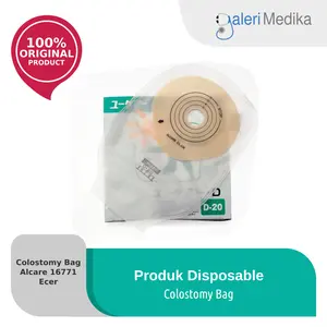 Colostomy Bag Alcare 16771 Kantong Kolostomi Disposable - Satuan / Ecer