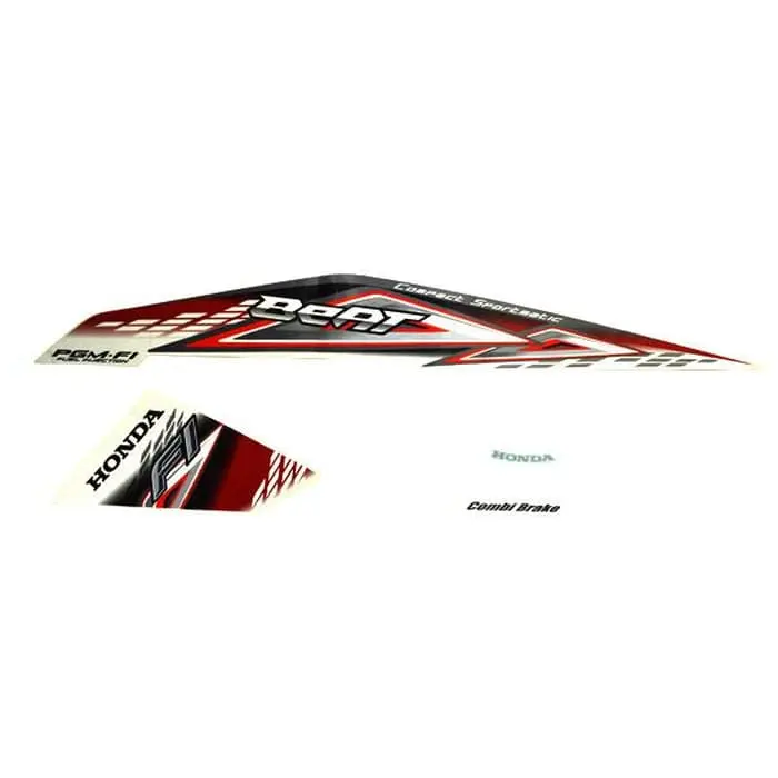 Sticker Body Kiri White Red – BeAT FI CBS 871X0K25940ZCL 0