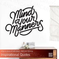 Gambar Stiker Cutting Motivasi Quotes Mind Manners Sticker Dinding Kaca wall - Putih dari LANCARI Kota Administrasi Jakarta Pusat 1 Tokopedia