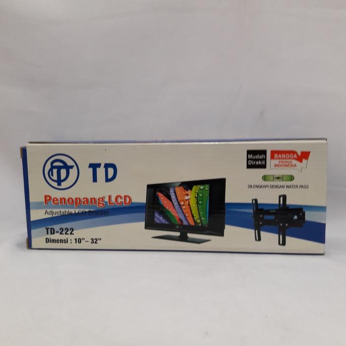 Gambar Penopang TV LCD & LED/Bracket TV Twin Dog TD-222 dari Esmefern Kota Medan Tokopedia
