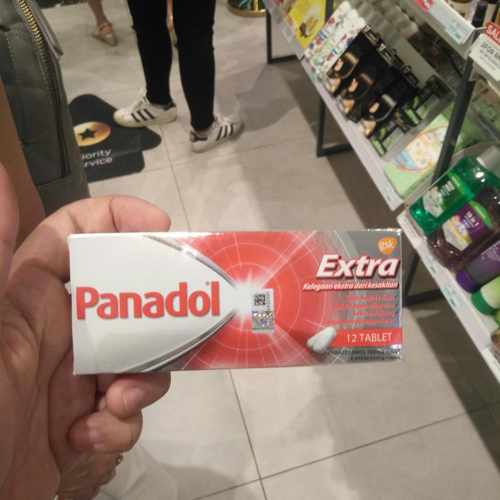 (Open PO) Panadol Extra 12 ea