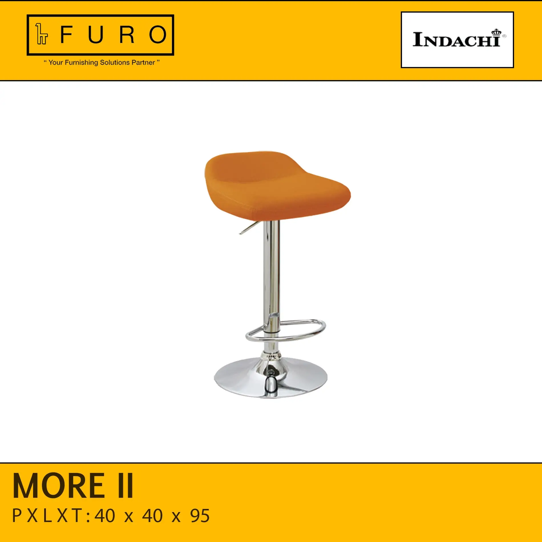 Kursi Bar INDACHI MORE II | FURO