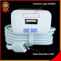 Gambar Charger Huawei Mate 8 P10 Lite ORIGINAL 100% Fast Charging Micro USB dari Ori Bos Kota Administrasi Jakarta Pusat 5 Tokopedia