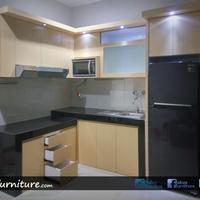 Gambar Kitchen set Minimalis / lemari dapur hpl - Pintu saja dari Fokusfurniture Kota Depok 4 Tokopedia