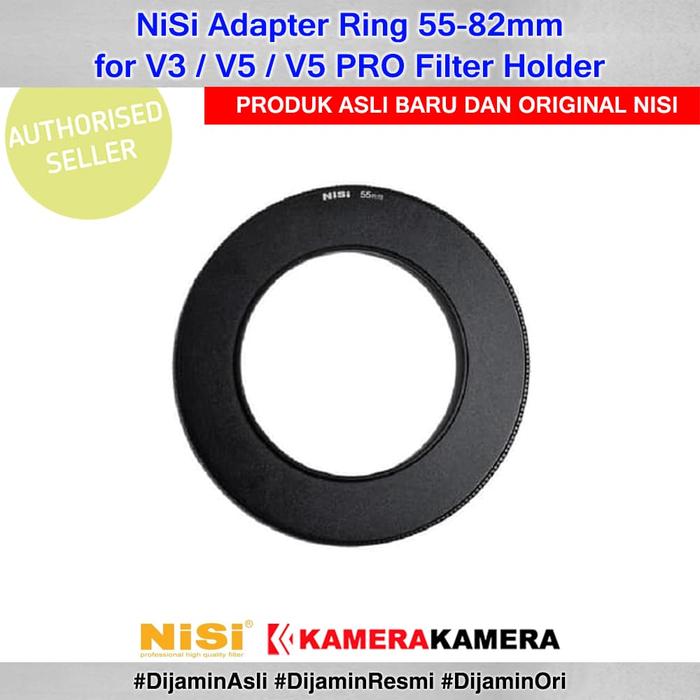 Gambar NiSi Adapter Ring 55-82mm for V3 / V5 / V5 PRO Filter Holder dari KameraKamera Kota Administrasi Jakarta Pusat Tokopedia
