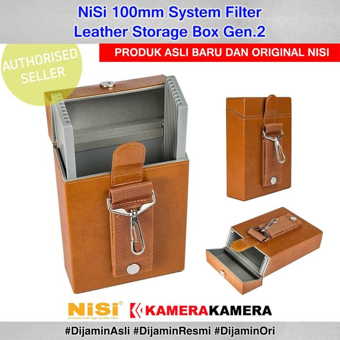 Gambar NiSi 100mm System Filter Leather Storage Box Gen.2 dari KameraKamera Kota Administrasi Jakarta Pusat Tokopedia