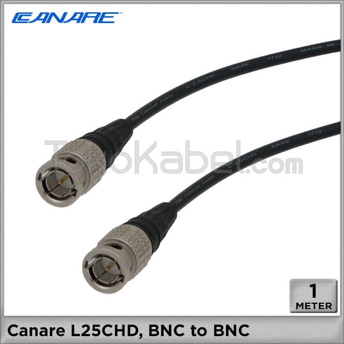 Gambar Kabel SDI Video Canare L25CHD, BNC to BNC, 1 meter dari tokokabel Kota Administrasi Jakarta Utara Tokopedia
