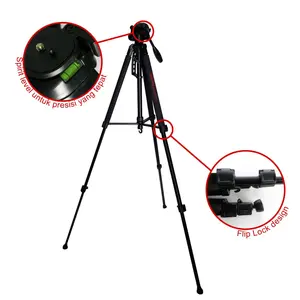 Takara Eco-233A Tripod Kamera DSLR & Mirrorless dengan Quick Release System Tinggi 1570mm Ringan 1100g Kokoh untuk Fotografi - Camera