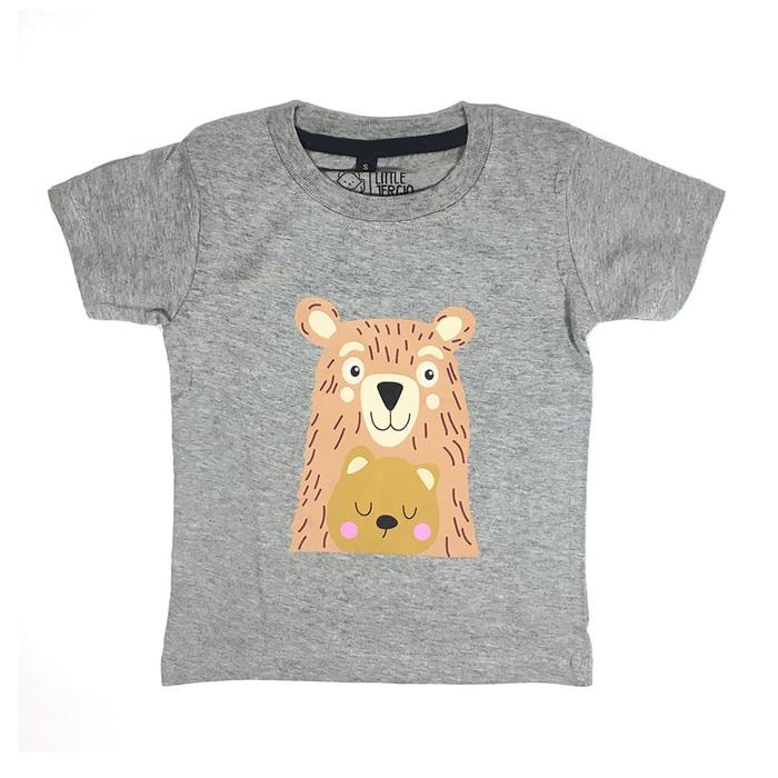 Gambar Kaos Anak - Anak| L068 Bear Tee by Little Jergio - Small dari littlejergio Kota Administrasi Jakarta Barat Tokopedia