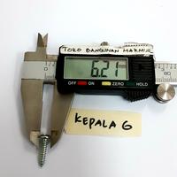 Gambar Skrup Kepala Bulat 6x1/2= 1,2 cm / Sekrup Taping PH 6 x 1/2 per dus dari Tokobangunanmakmur Kota Administrasi Jakarta Selatan 3 Tokopedia