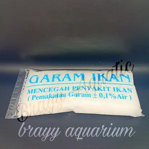 Garam Ikan Plastikan - Garam Krosok Obat Ikan Dan Terapi