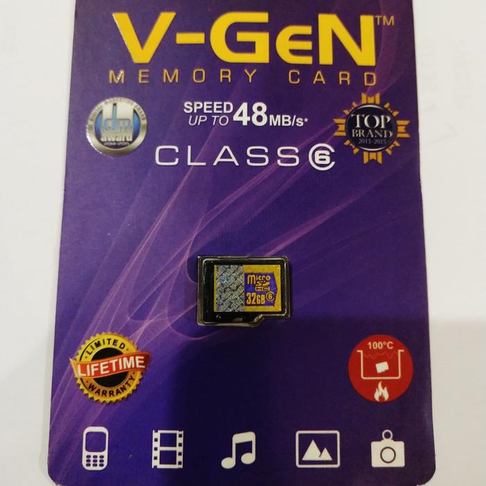 Gambar Memory Vgen 32GB Class 6 dari hsnolshop_NEW Kota Depok Tokopedia