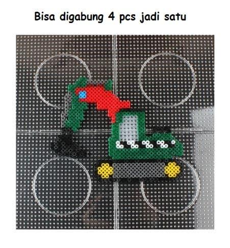 Hama Beads / Hamabeads / Hamabead 5 mm Plate / Pegboard Square 1