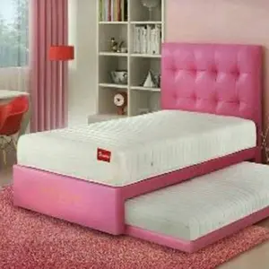 dipan anak sorong kasur,divan tempat tidur anak pink