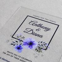 Gambar Undangan Akrilik | Printed | Size A5 dari Otello Studio Kota Administrasi Jakarta Pusat 3 Tokopedia