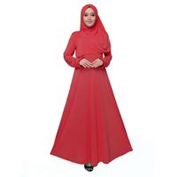 Gambar Long Dress Gamis Hijab Syar'i tangan Panjang - Jfashion Lena - Biru dari Jfashion_NEW Kota Administrasi Jakarta Barat 4 Tokopedia