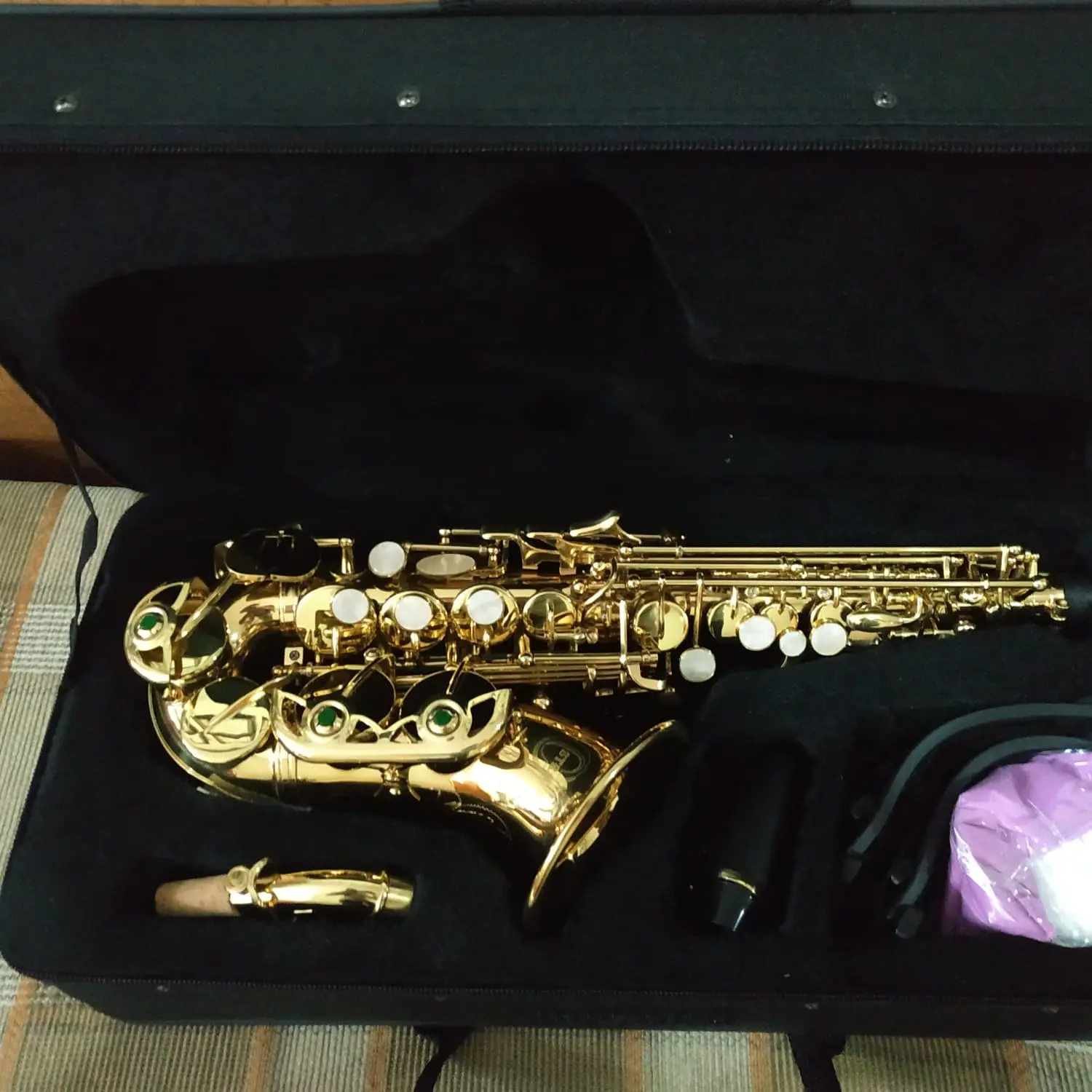 Baby Saxophone Gold merk Ostrava (Recomended) Keluaran Terbaru