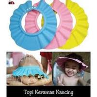Gambar Topi Keramas anak kancing - snap pengatur topi mandi anak dari tokobella25 Kota Administrasi Jakarta Timur 3 Tokopedia
