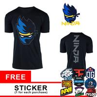 Gambar TSHIRT KAOS GAMING - TEAM NINJA (BLACK) dari APPAREL GAMING STORE Kota Administrasi Jakarta Utara 1 Tokopedia