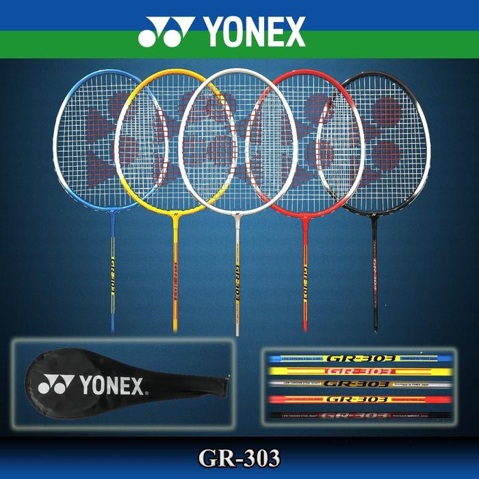 Gambar YONEX GR 303 RAKET BADMINTON ANAK ORIGINAL - SILVER dari PROCHAMPION Kota Administrasi Jakarta Barat Tokopedia