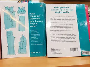 Buku Penuntun Membuat Pola Busana Tingkat Mahir Soekarno mantelpak jas
