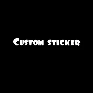 Custom Sticker khusus pelanggan yang request