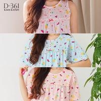 Gambar GREET NIGHT WEAR Baju Tidur Kaos Katun Model : D-361 / HB - PEACH dari greetnightwear Kota Administrasi Jakarta Utara 3 Tokopedia