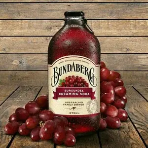 Bundaberg Burgundee Creaming Soda 375ml Anggur Merah Import