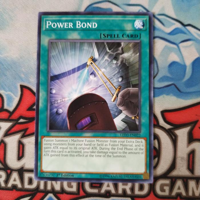 power bond yugioh card (Skill) SGX2-ENS08 Common Englisch kaufen ReCollectibles trading and collectible card game (TCG/CCG) Power Bond LED3-EN022 Yu-Gi-Oh! Card
