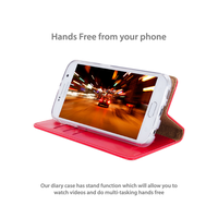 Gambar GOOSPERY Xiaomi Mi 8 Blue Moon Flip Case - Red dari Goospery Indonesia Kab. Tangerang 4 Tokopedia