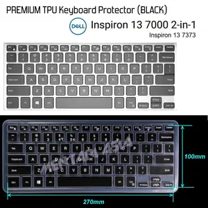 Keyboard Protector DELL Inspiron 13-7000 - Premium TPU BLACK