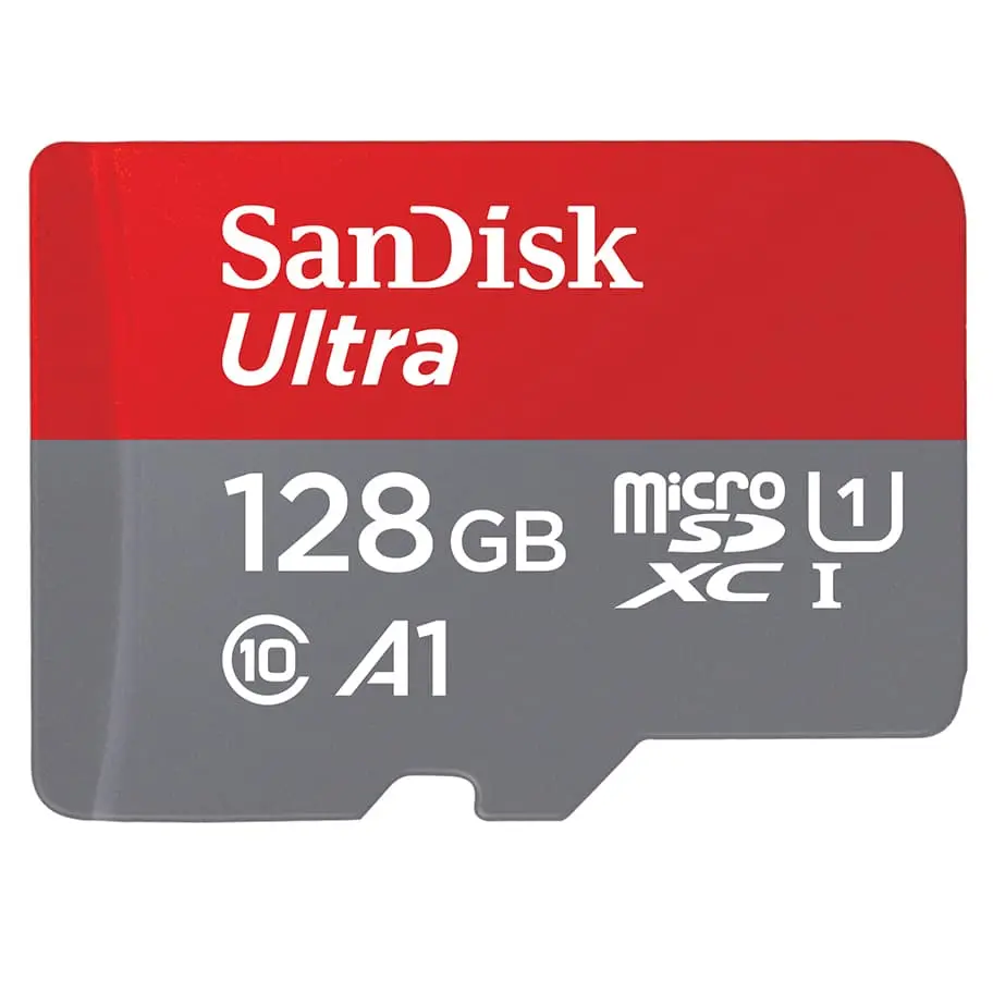 memory hp microsd Sandisk Ultra 128GB 100MBps