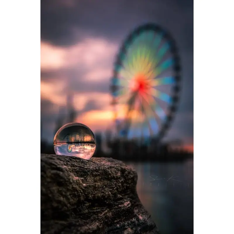 Crystal Ball Lensball 80mm 1
