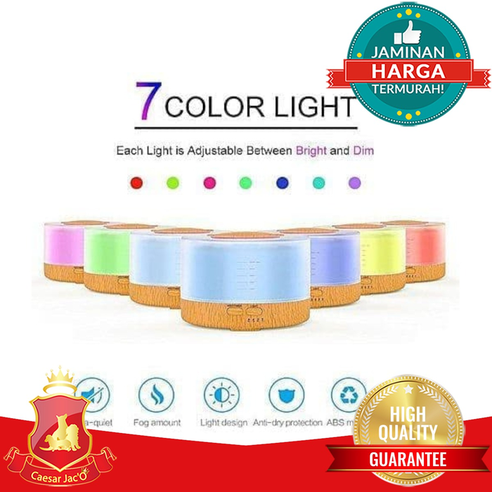Gambar Aroma Therapy Air Humidifier 7 Colors 500ml + Remote Control dari Caesar JacO Kota Administrasi Jakarta Barat Tokopedia