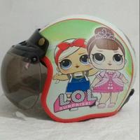 Gambar HELM BOGO ANAK LOL EDITION dari nadiyya.olshop Jakarta Selatan 3 Tokopedia