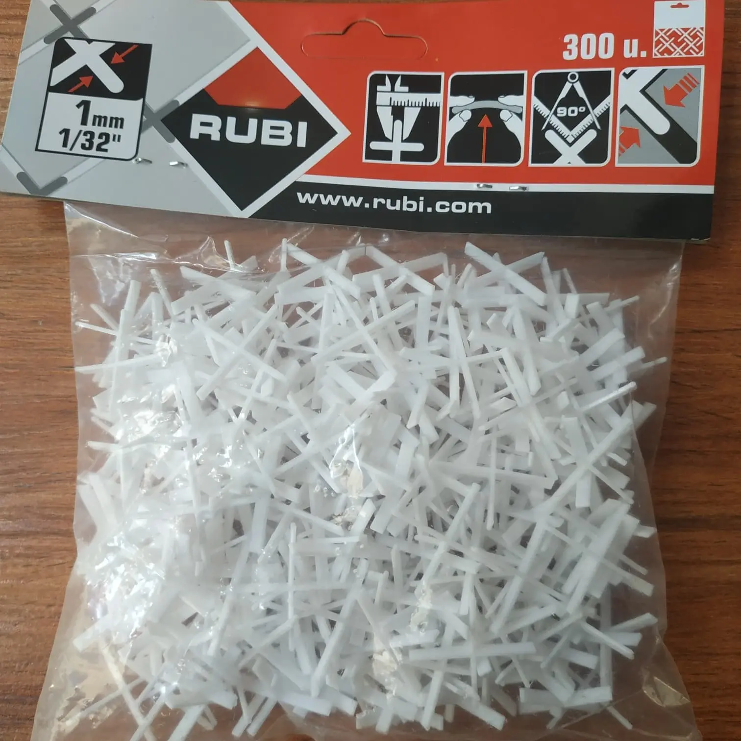 RUBI Tile Spacer 1 mm Accecories Nat Pengatur Jarak Marmer Granit Dll