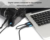 Gambar Vention A61 1M Kabel Data USB 2.0 Male to Mini USB with USB Power dari XLink Jakarta Kota Administrasi Jakarta Barat 5 Tokopedia