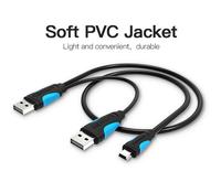 Gambar Vention A61 1M Kabel Data USB 2.0 Male to Mini USB with USB Power dari XLink Jakarta Kota Administrasi Jakarta Barat 4 Tokopedia