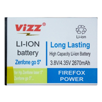 Gambar Vizz Baterai Double Power Asus ZENFONE GO LASER 5'' / ZC500TG Original dari VIZZ Kota Administrasi Jakarta Utara 2 Tokopedia