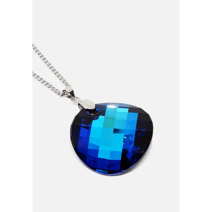 Gambar Torenda Kalung Wanita Liontin Big Twist Pendant Swarovski - Emas - Biru dari Torenda Kota Administrasi Jakarta Pusat 5 Tokopedia