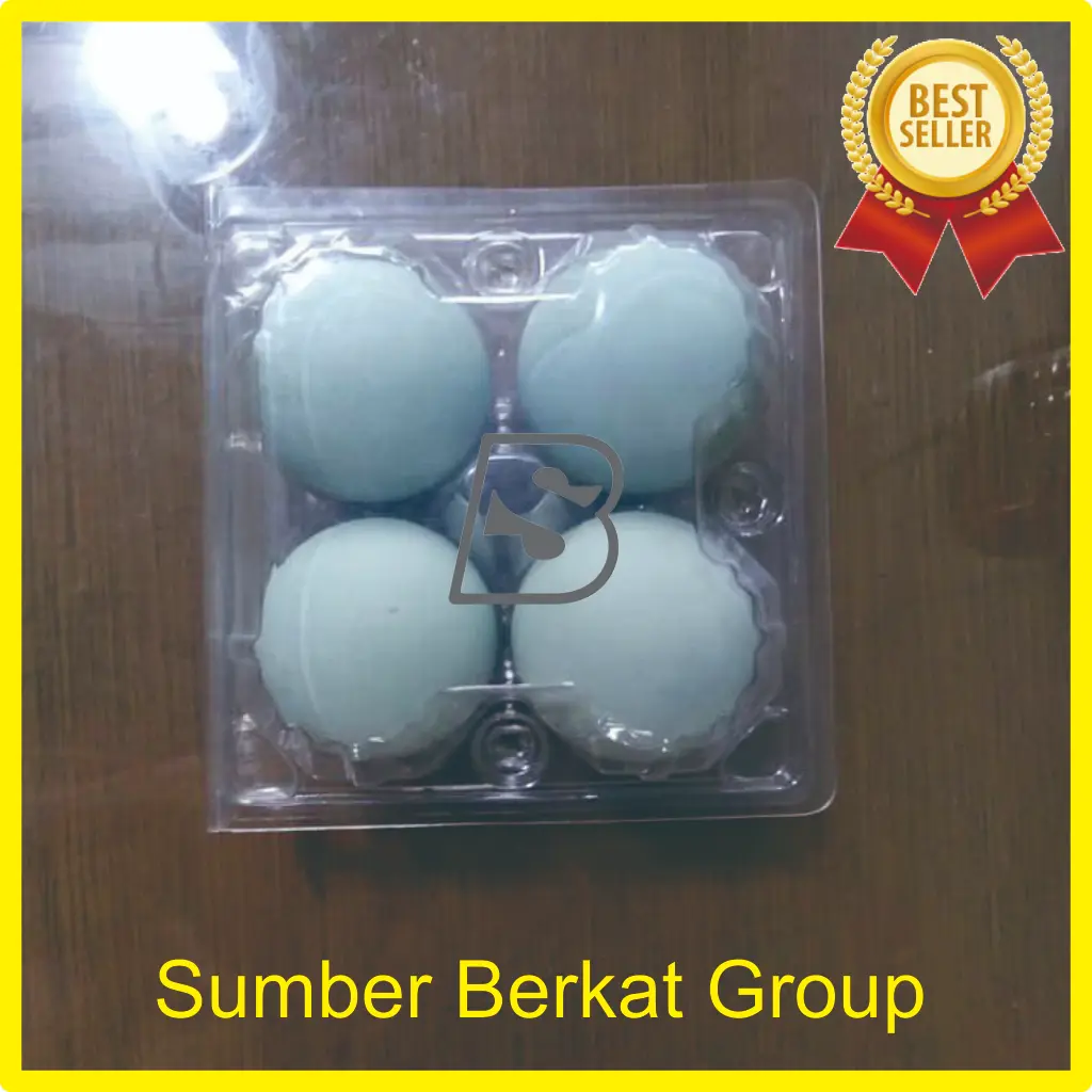 Tray Telur - Egg Tray - Mika Telur Isi 4 Butir Dengan Pengunci