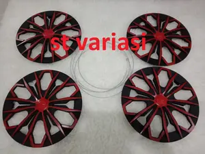 cover dop velg ring 13 dan 14 merah komb hitam grand livina