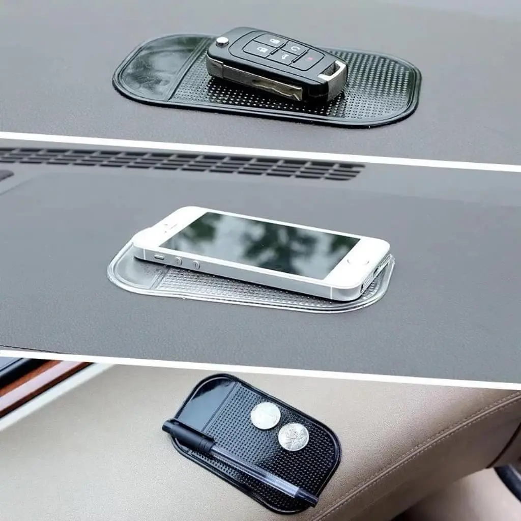 Silicone Pad / Sticker Telepon / Anti Selip Pada Mobik