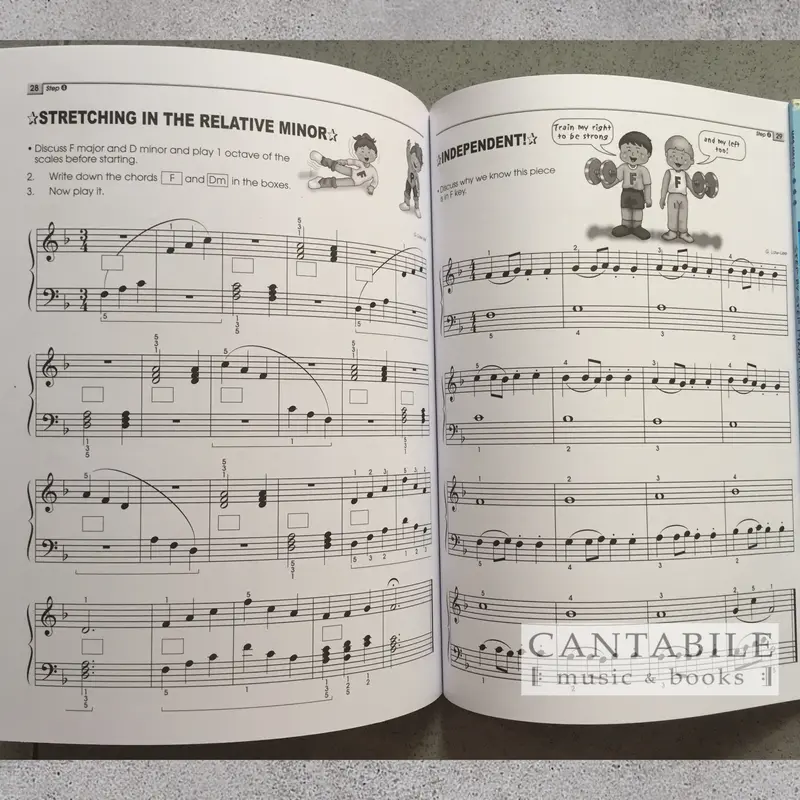 Buku Step By Step Piano Course The Fun Way Step 1-4 4