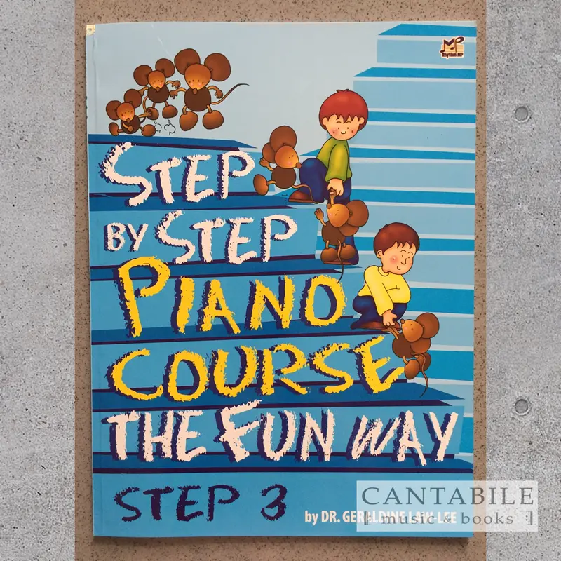 Buku Step By Step Piano Course The Fun Way Step 1-4 2