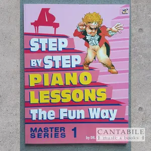 Buku Step By Step Piano Lessons The Fun Way Master Series 1-2