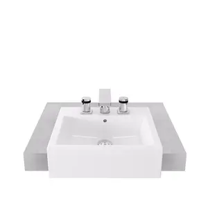 Toto Wastafel - Wash Basin warna White LW641NJ Body Only (Go-send)