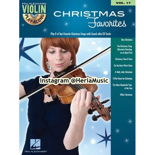 Christmas Favorites Violin Play-Along Volume 17 with CD